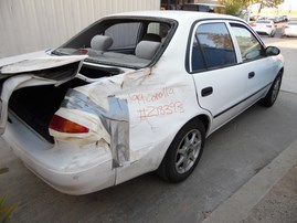 1999 TOYOTA COROLLA CE WHITE 1.8L AT Z18393